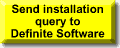 Send installation query to Definite Software
